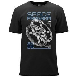 Monotox  Space Program  Rövid ujjú pólók Fekete
