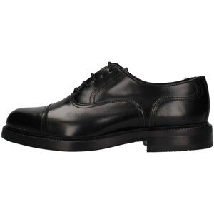 Antica Cuoieria  12528-V-091  Oxford cipők Fekete