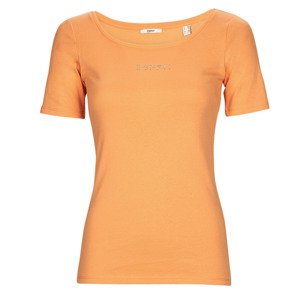 Esprit  tee  Rövid ujjú pólók Narancssárga