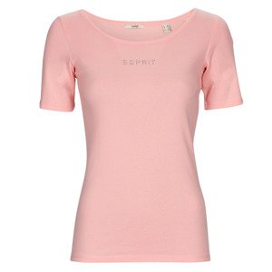 Esprit  tee  Rövid ujjú pólók Rózsaszín