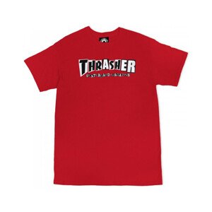 Thrasher  T-shirt baker  Pólók / Galléros Pólók Piros