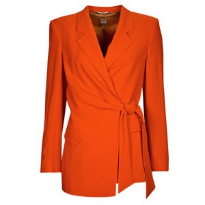 BOSS  Jawana  Kabátok / Blézerek Narancssárga