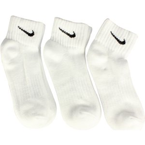 Nike  3PPK Value Cotton Quarter  Sport zoknik Fehér