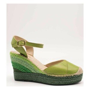 Vidorreta  -  Gyékény talpú cipők Zöld