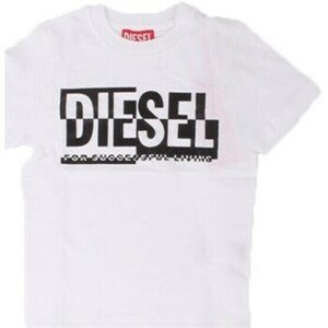 Diesel  J01531  Rövid ujjú pólók Fehér