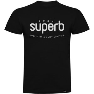 Superb 1982  3000-BLACK  Rövid ujjú pólók Fekete