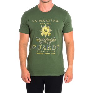La Martina  TMRG30-JS206-03175  Rövid ujjú pólók Zöld