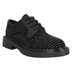 Semerdjian  M24 Velours Femme Noir  Oxford cipők Fekete