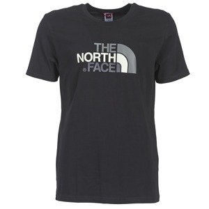 The North Face  S/S EASY TEE  Rövid ujjú pólók Fekete