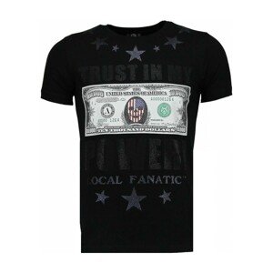 Local Fanatic  20779730  Rövid ujjú pólók Fekete
