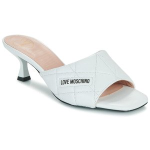 Love Moschino  LOVE MOSCHINO QUILTED  Papucsok Fehér