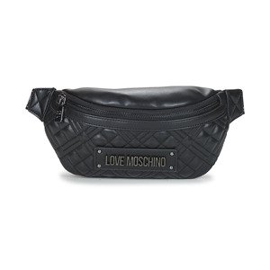 Love Moschino  QUILTED BUMBAG  Övtáskák Fekete