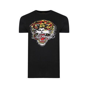 Ed Hardy  Mt-tiger t-shirt  Rövid ujjú pólók Fekete
