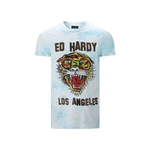 Ed Hardy  Los tigre t-shirt turquesa  Rövid ujjú pólók Kék