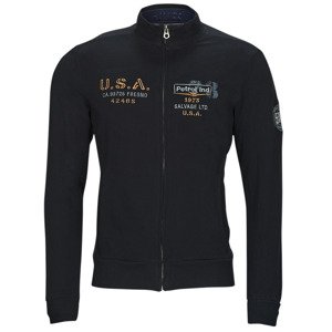 Petrol Industries  Sweater Collar Zip  Mellények / Kardigánok Fekete