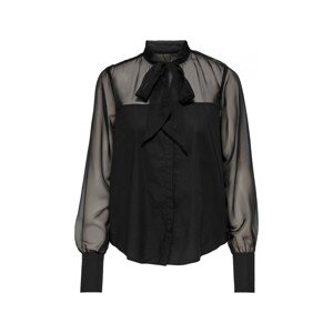 La Strada  shirt Costel L/S- Black  Blúzok Fekete