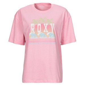 Roxy  DREAMERS WOMEN D  Rövid ujjú pólók Rózsaszín