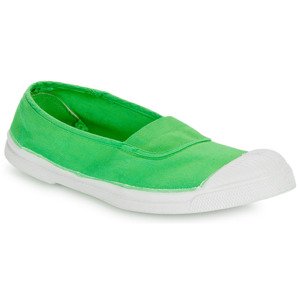 Bensimon  TENNIS ELASTIQUE  Belebújós cipők Zöld
