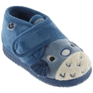 Victoria  Baby Shoes 05119 - Jeans  Baba mamuszok Kék