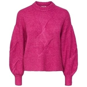 Y.a.s  YAS Lexu L/S Knit - Rose Violet  Pulóverek Rózsaszín