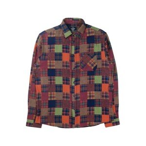 Portuguese Flannel  OG Patchwork Shirt - Checks  Hosszú ujjú ingek Sokszínű