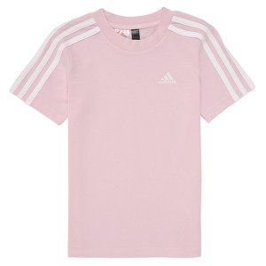 adidas  LK 3S CO TEE  Rövid ujjú pólók Rózsaszín