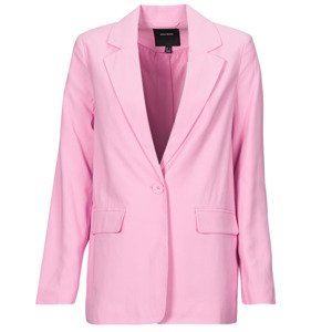 Vero Moda  VMCARMEN  Kabátok / Blézerek Rózsaszín