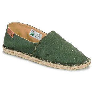 Havaianas  ORIGINE IV  Gyékény talpú cipők Zöld