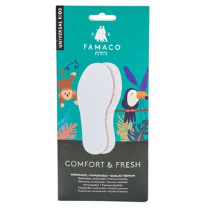 Famaco  Semelle confort   fresh T28  Cipő kiegészítők Fehér