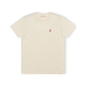 Revolution  T-Shirt Regular 1343 SUR - Off-White/Melange  Pólók / Galléros Pólók Fehér