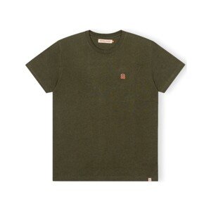 Revolution  T-Shirt Regular 1340 WES - Army/Melange  Pólók / Galléros Pólók Zöld