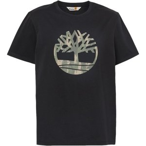 Timberland  227656  Rövid ujjú pólók Fekete