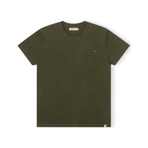 Revolution  T-Shirt Regular 1341 BOR - Army  Pólók / Galléros Pólók Zöld