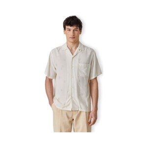 Portuguese Flannel  Modal Dots Shirt - White  Hosszú ujjú ingek Fehér