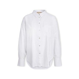 Jjxx  Jamie Linen Shirt L/S - White  Blúzok Fehér