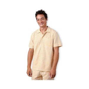 Brava Fabrics  Stripes Overshirt - Sand  Hosszú ujjú ingek Citromsárga