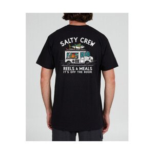 Salty Crew  Reels   meals premium s/s tee  Pólók / Galléros Pólók Fekete