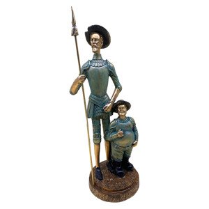 Signes Grimalt  Don Quijote És Sancho  Szobrok, figurák Szürke