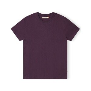 Revolution  T-Shirt Regular 1051 - Purple Melange  Pólók / Galléros Pólók Lila