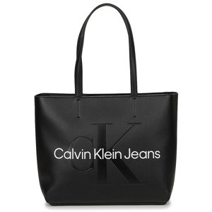 Calvin Klein Jeans  CKJ SCULPTED NEW SHOPPER 29  Bevásárló szatyrok / Bevásárló táskák Fekete