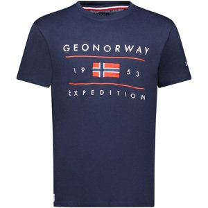 Geo Norway  SY1355HGN-Navy  Rövid ujjú pólók