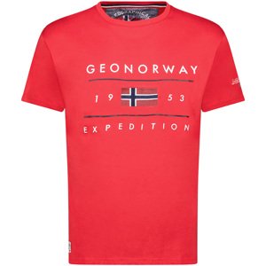 Geo Norway  SY1355HGN-Red  Rövid ujjú pólók