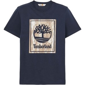 Timberland  236615  Rövid ujjú pólók Kék