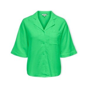 Only  Caro Loose Shirt S/S - Summer Green  Blúzok Zöld