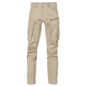 G-Star Raw  ROVIC ZIP 3D STRAIGHT TAPERED  Oldalzsebes nadrágok Bézs