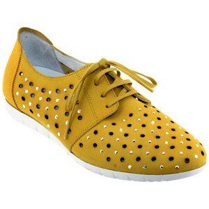 Sabrinas  Bruselas 85006  Oxford cipők Citromsárga